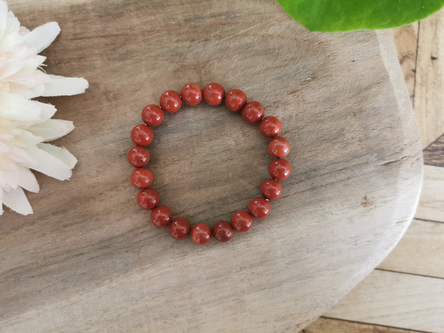 Bracelet Jaspe Rouge