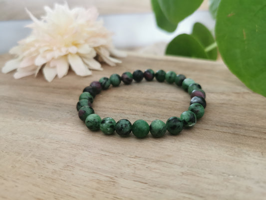 Bracelet Rubis Zoisite