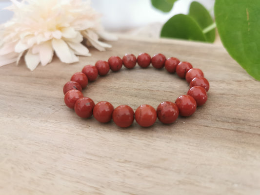 Bracelet Jaspe Rouge